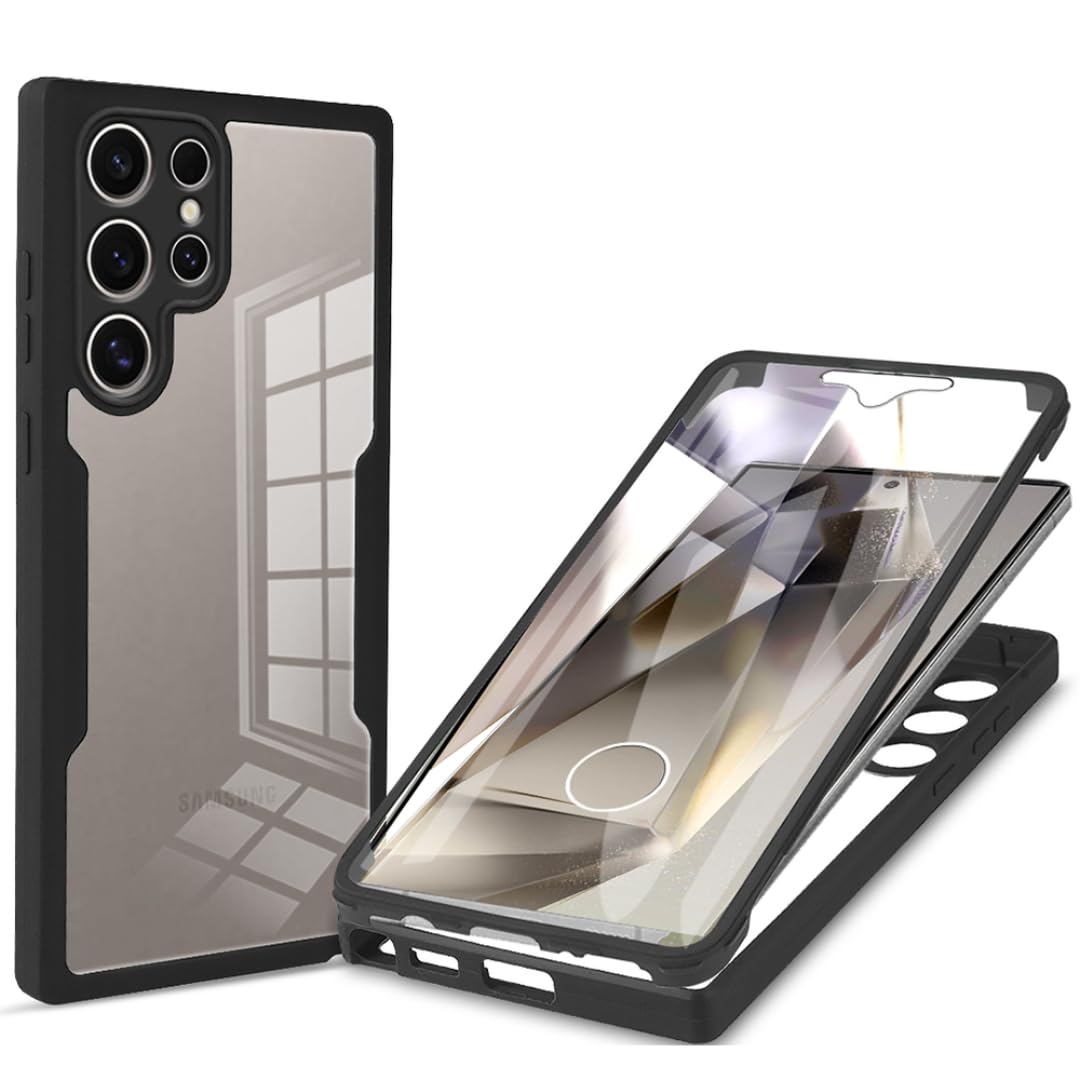 Amazon.co.jp: RNOZX S22 Ultra360 フルボディクリアケース ソフト